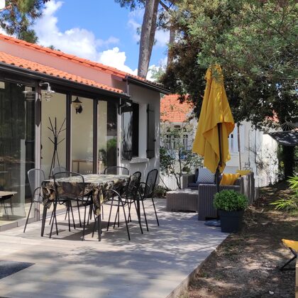 Terrasse logement rez-de-jardin