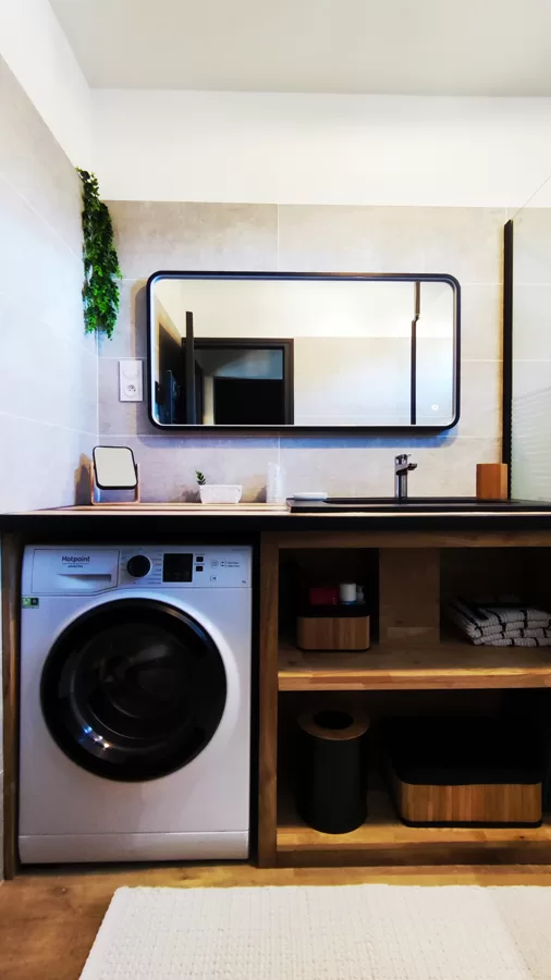 salle d'eau, simple vasque