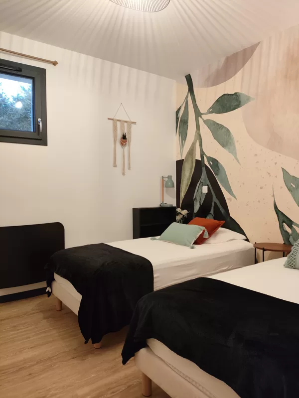 Chambre N°3. (Deux lits simples)